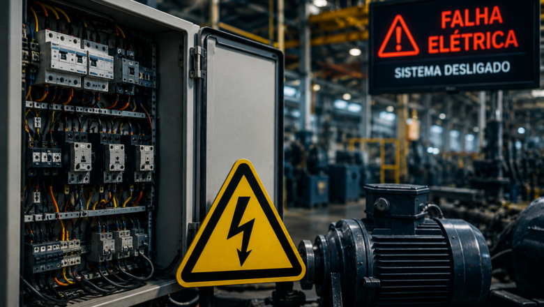 O que causa desligamentos inesperados em instalações elétricas industriais?