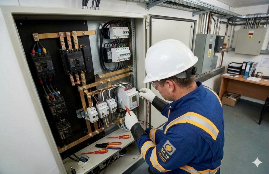 Equipamentos elétricos de média e baixa tensão em modernização