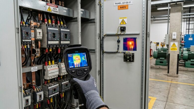 Inspeção termográfica de equipamentos elétricos